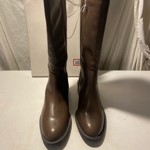a new day Shoes - A new day brown knee high boots 1” block heel zip up side  various sizes all NWT